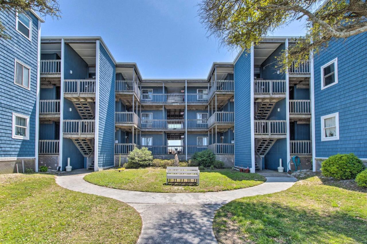 Convenient Retreat With Balcony And Ocean Views! North Topsail Beach Exterior photo