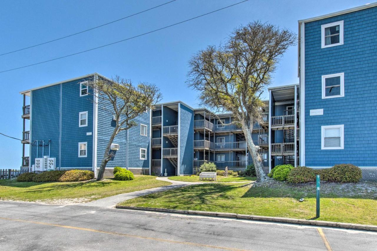 Convenient Retreat With Balcony And Ocean Views! North Topsail Beach Exterior photo