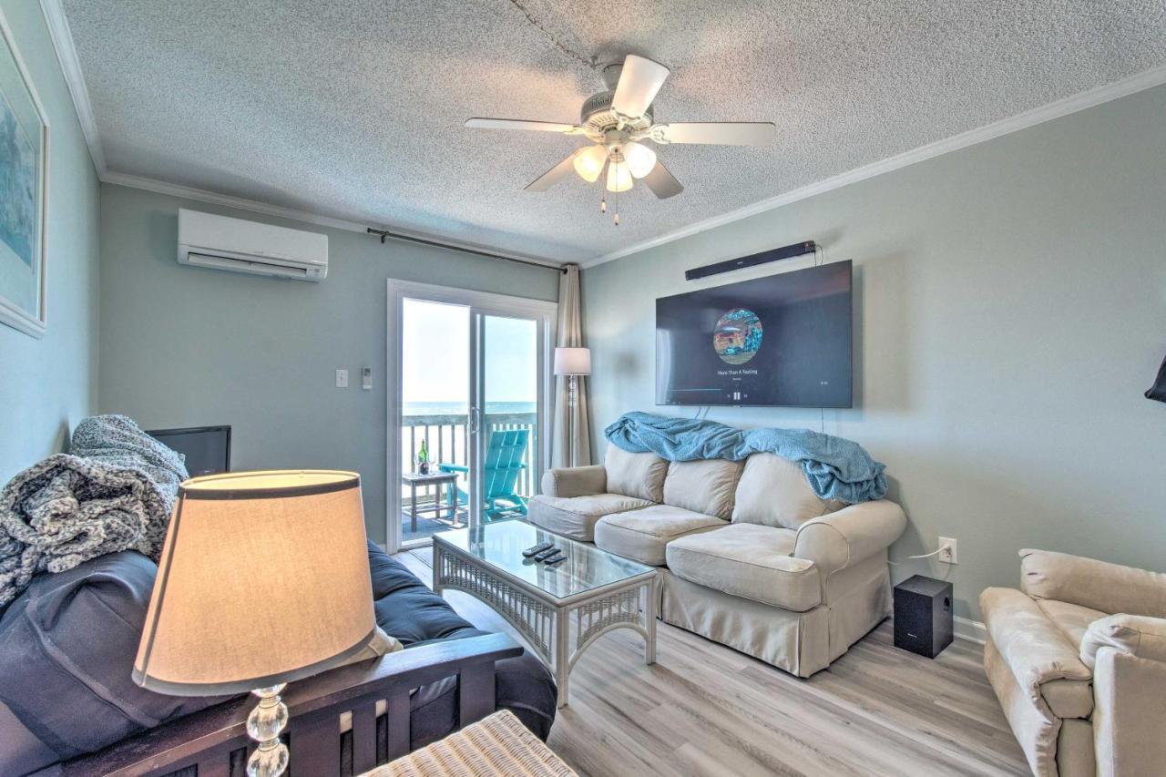 Convenient Retreat With Balcony And Ocean Views! North Topsail Beach Exterior photo