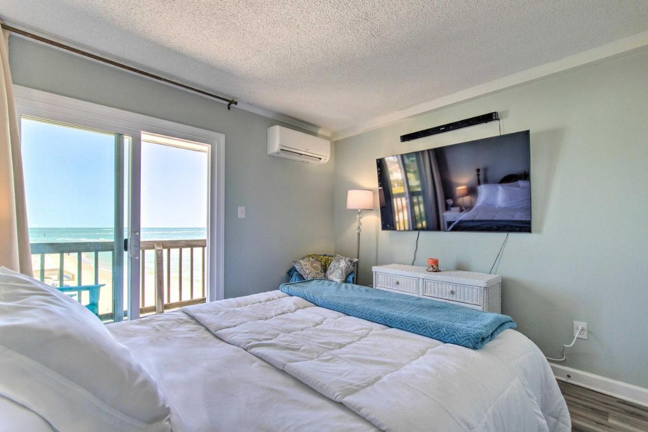 Convenient Retreat With Balcony And Ocean Views! North Topsail Beach Exterior photo