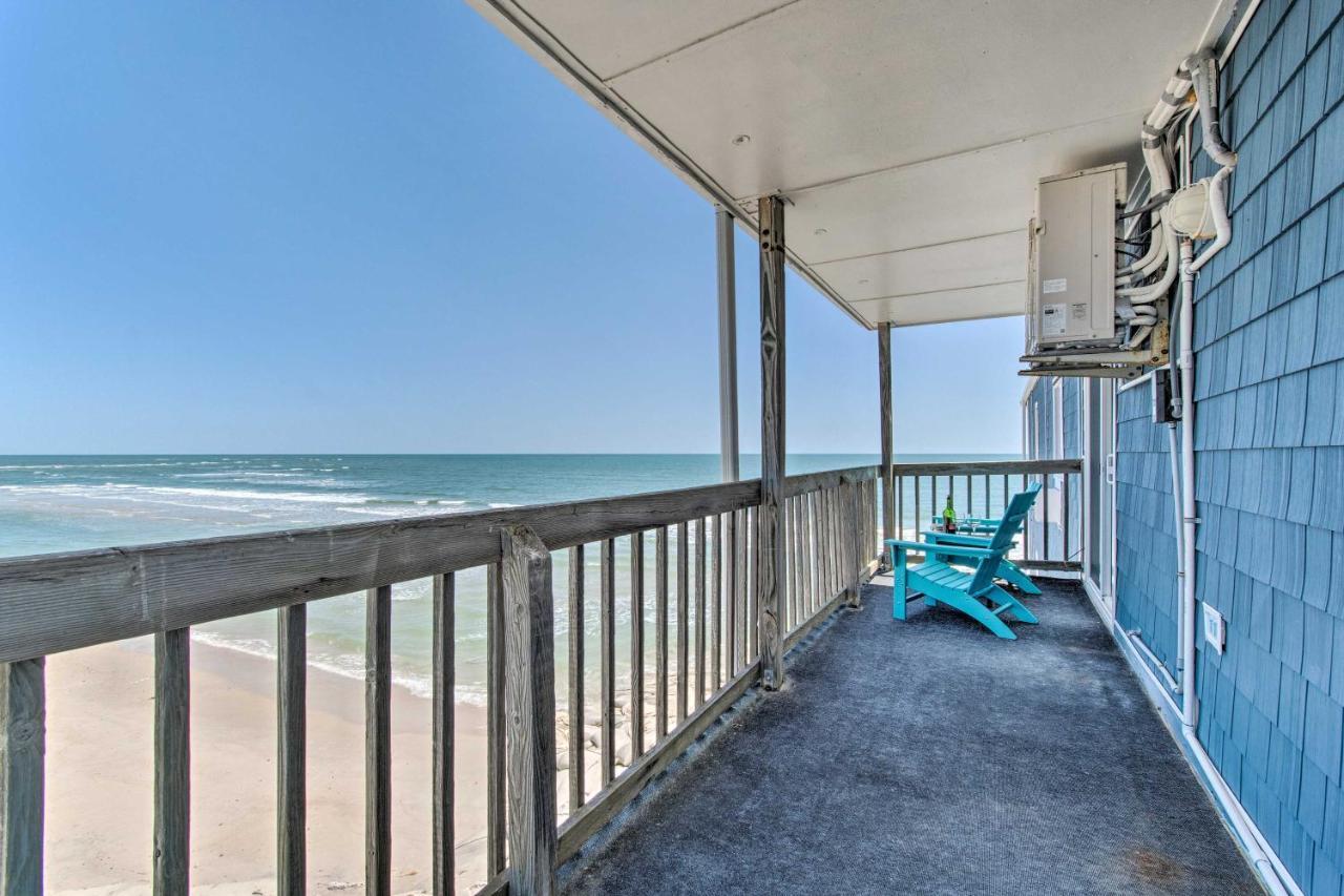 Convenient Retreat With Balcony And Ocean Views! North Topsail Beach Exterior photo